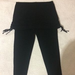 Tek Gear cotton leggings with Skirt active wear
